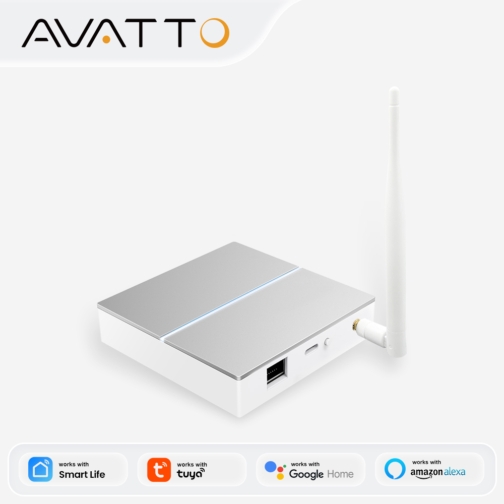 Smart Home Living - AVATTO Tuya Zigbee Smart Wired Gateway