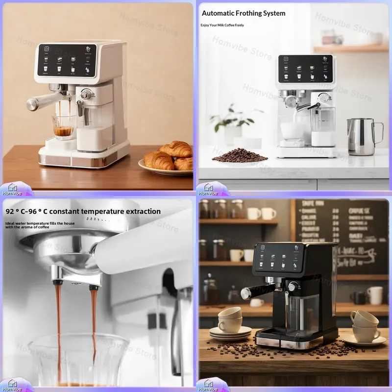 Smart Home Kitchen - Espresso 20 Bar High Pressure Automatic