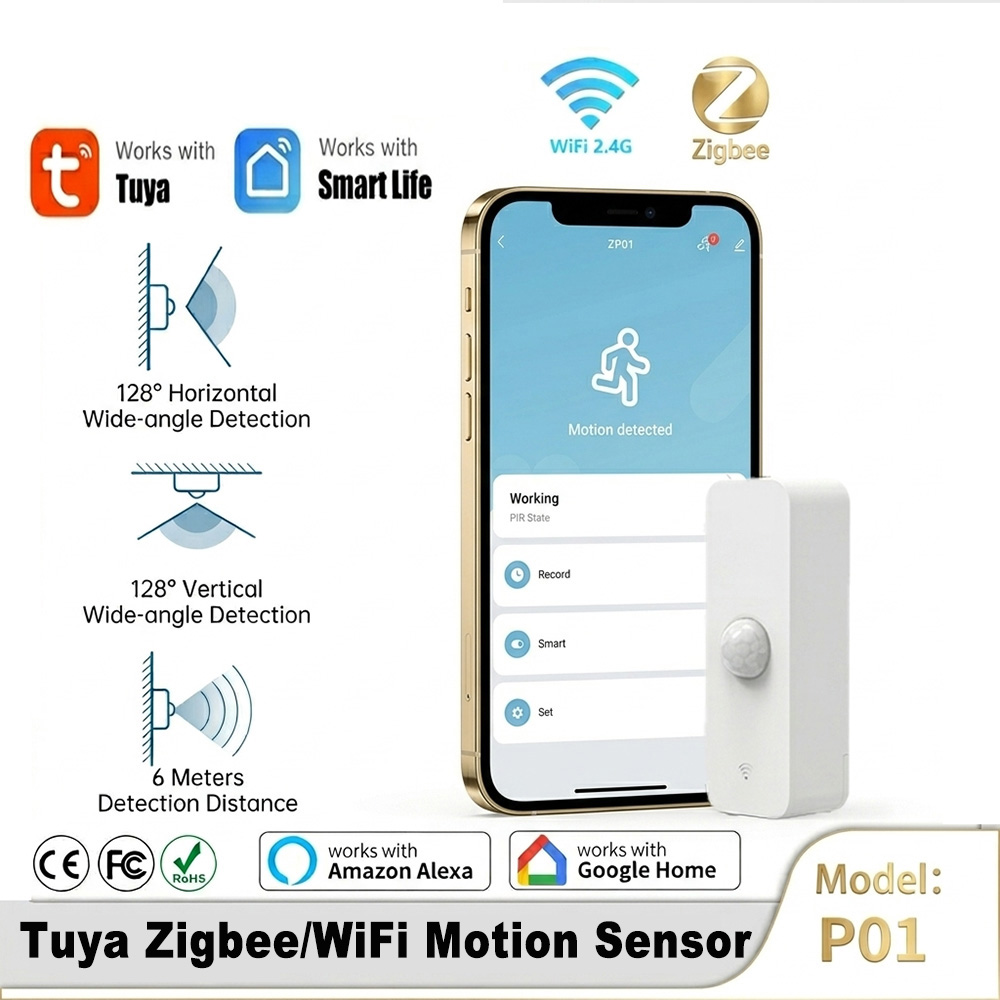 Smart Home Yale - Smart PIR Motion Sensor WiFi Zigbee