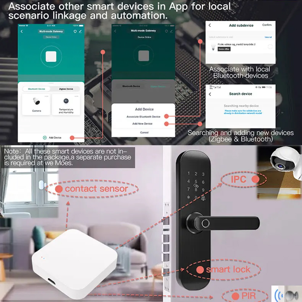 Tuya Zigbee Bluetooth Multi-mo - Smart Home Hub Matter ulasan dan harga