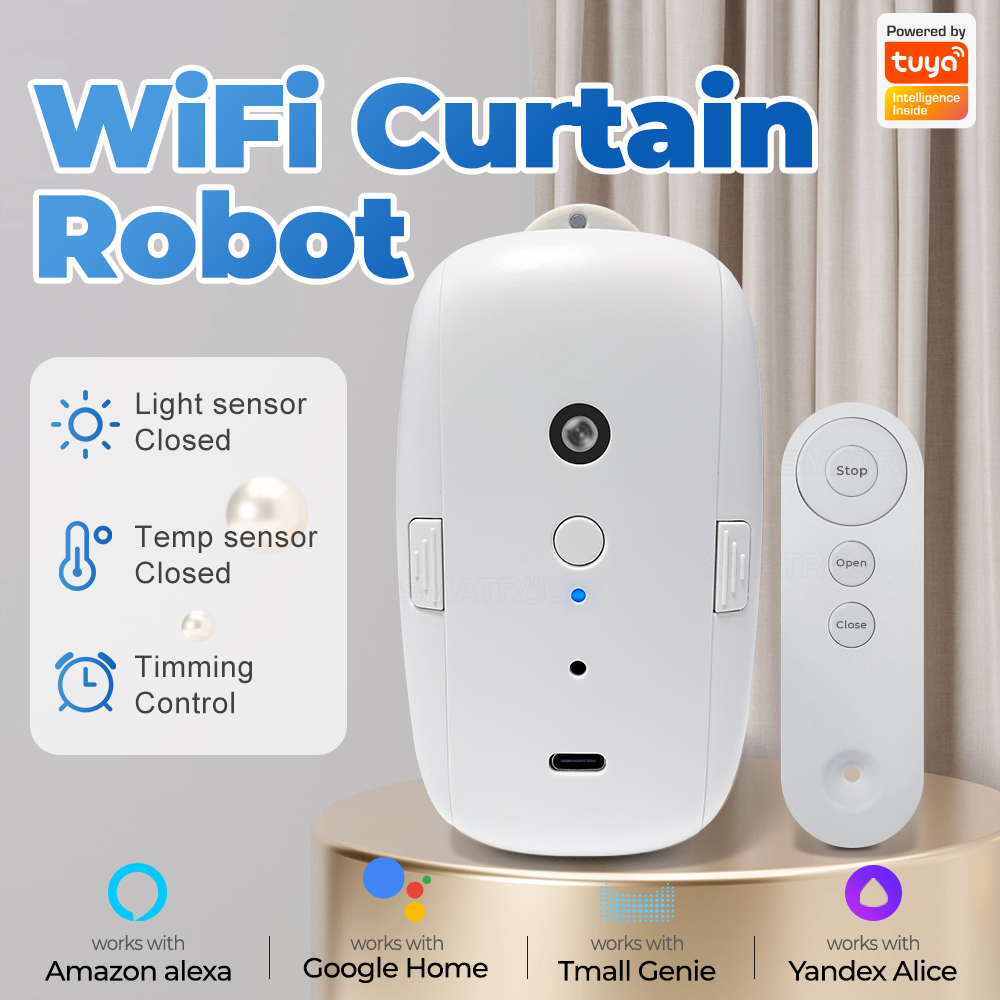 Tuya Smart Curtain Motor Bt Vo - Curtain Motor ulasan dan harga