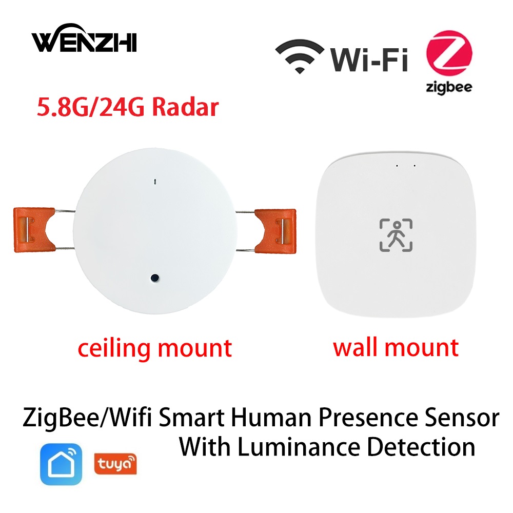 ZigBee Wifi 5.8/24G MmWave Rad - Pir Motion Sensor ulasan dan harga