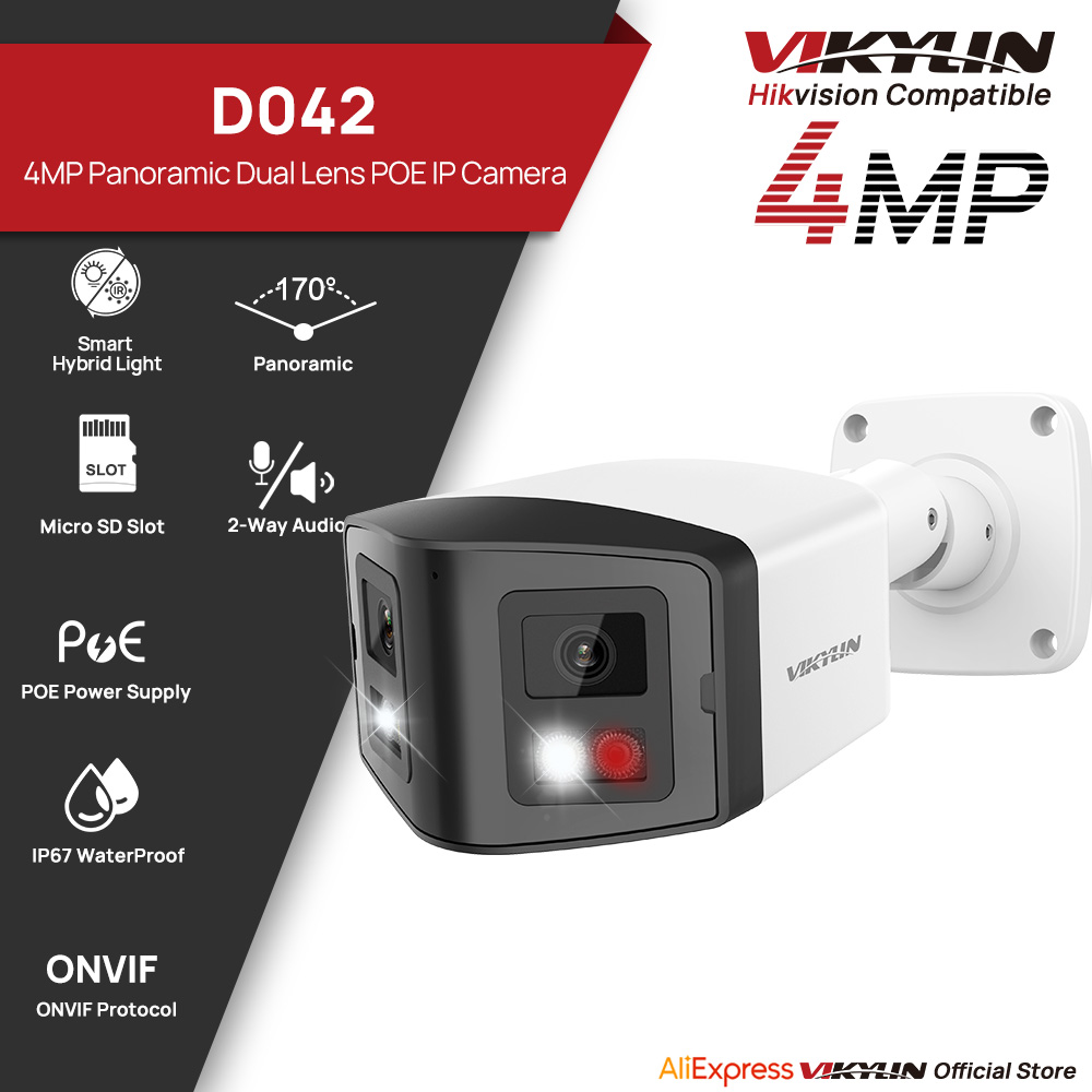 VIKYLIN 170° Panoramic Securit - Smart Home Notifications ulasan dan harga