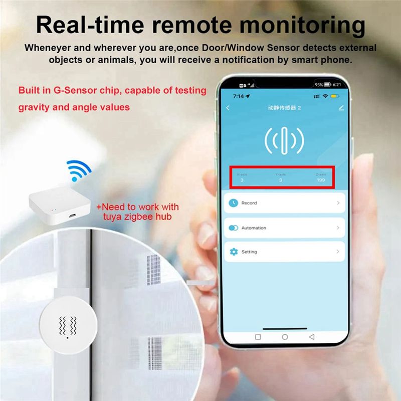 [NEW A09R!】 Tuya Zigbee Smart  - Smart Home Notifications ulasan dan harga