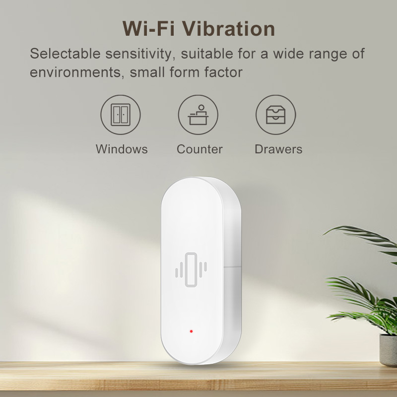 Tuya WiFi Vibration Sensor, Se - Smart Home Yale ulasan dan harga