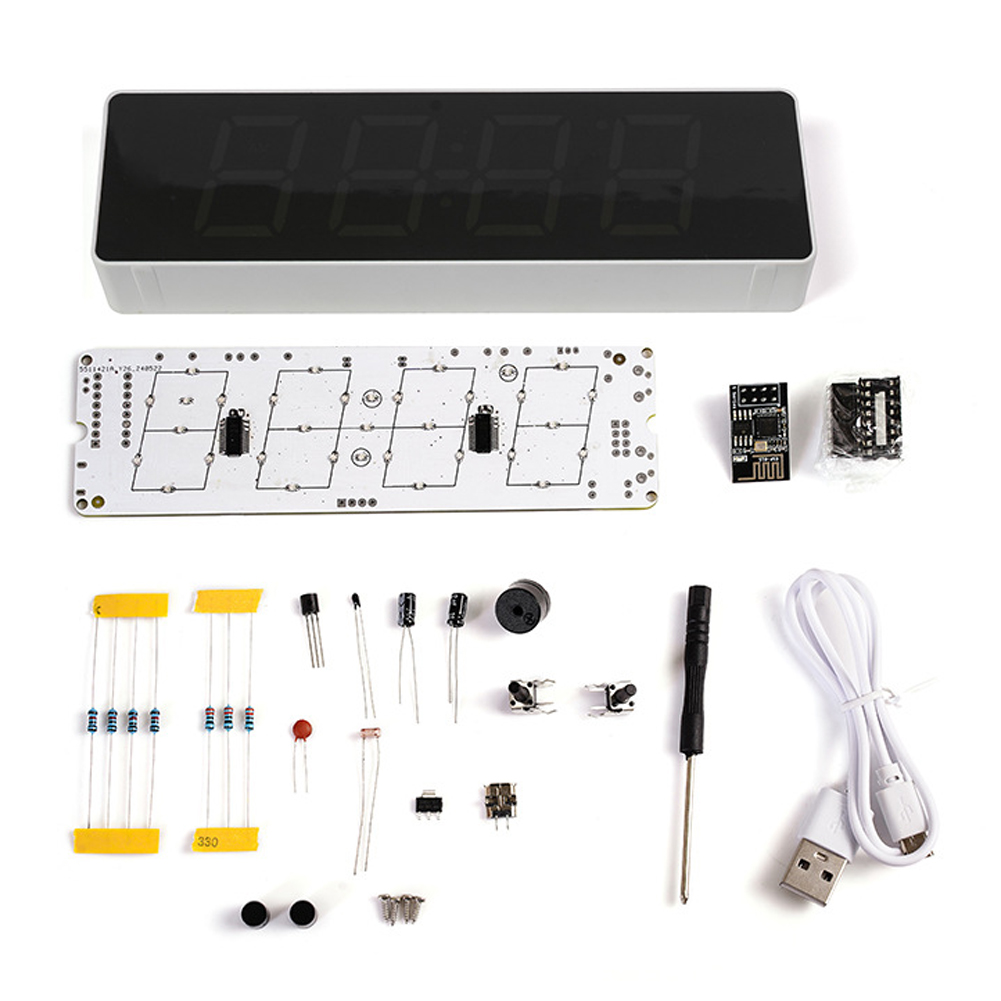 ESP8266 IoT Colorful WiFi Cloc - Smart Home Esp8266 ulasan dan harga