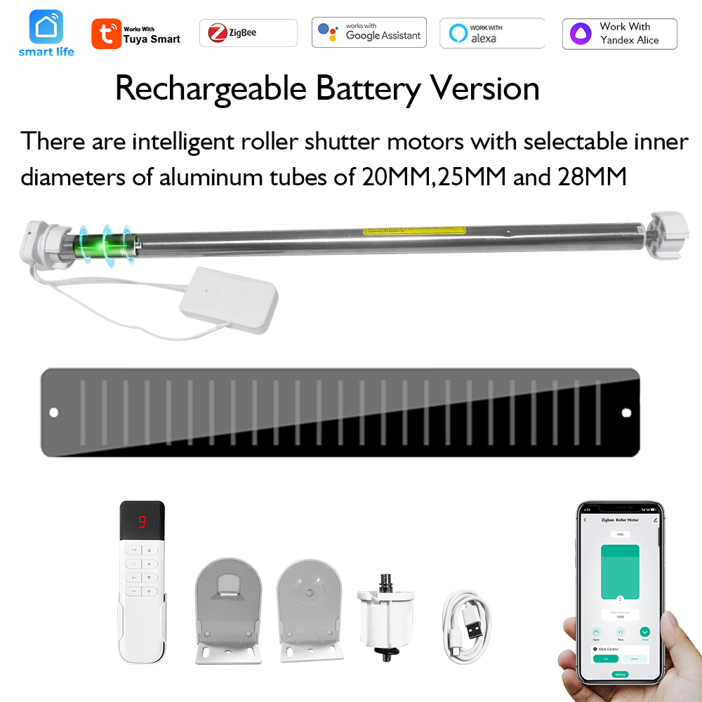 Tuya Zigbee Battery Shutter Ro - Smart Home Youtube ulasan dan harga