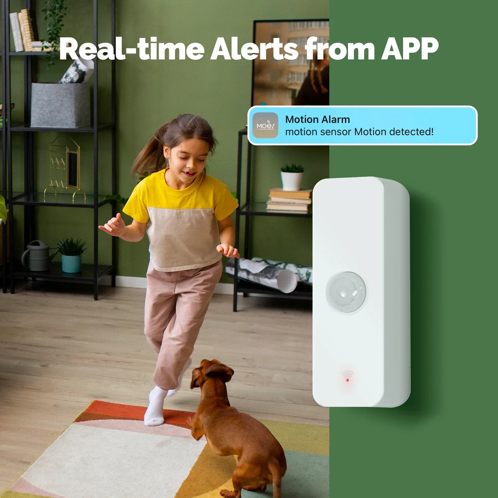 MOES Tuya WiFi/ZigBee Smart PI - Pir Motion Sensor ulasan dan harga