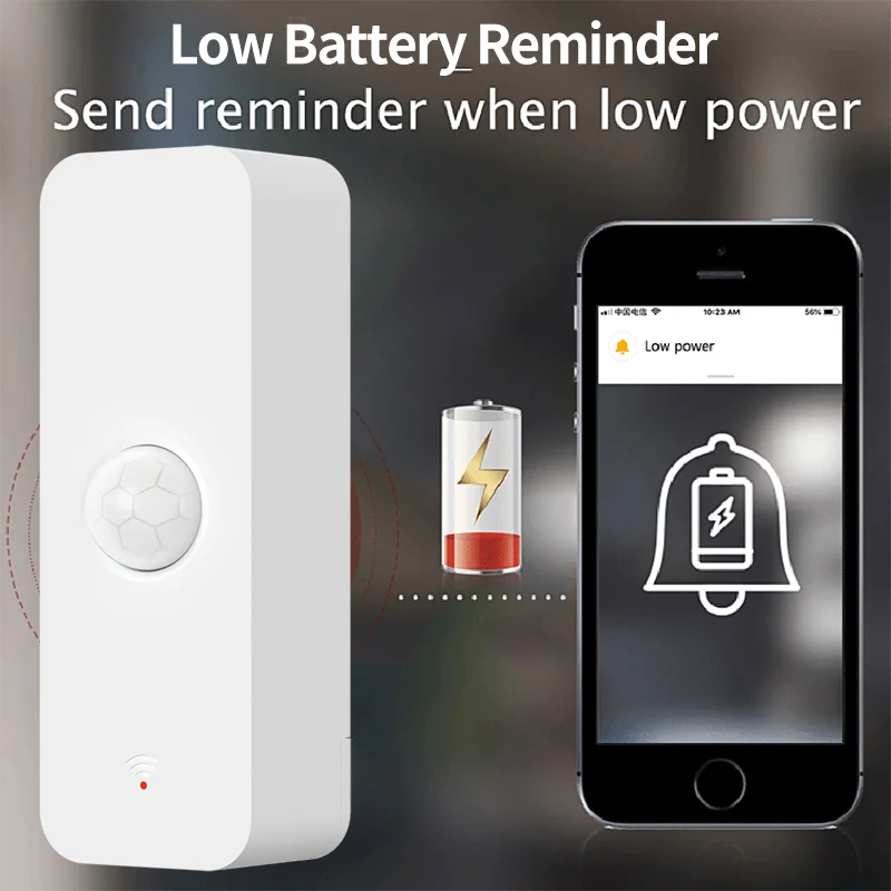 Tuya WiFi Zigbee PIR Motion Se - Smart Home Yale ulasan dan harga