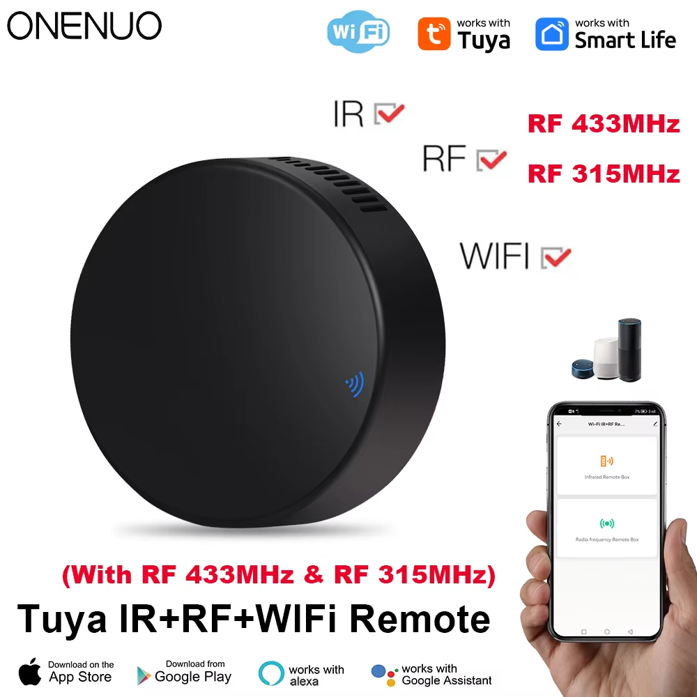 Tuya WiFi RF IR Remote Control - Smart Home Yale ulasan dan harga