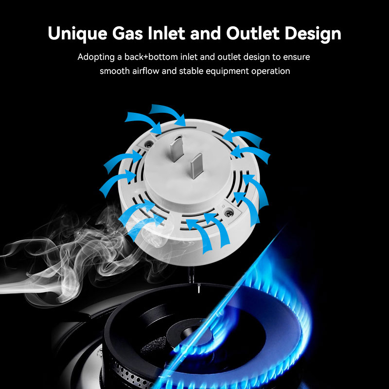 Meian Zigbee Gas Detector Tuya - Smart Home Kitchen ulasan dan harga
