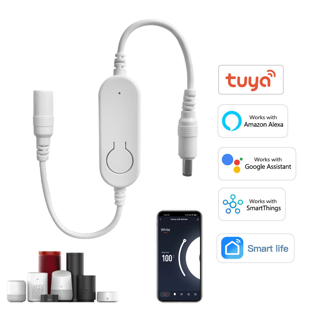 DC12V-24V Tuya Wifi LED Strip  - Alexa Compatible Bulb ulasan dan harga
