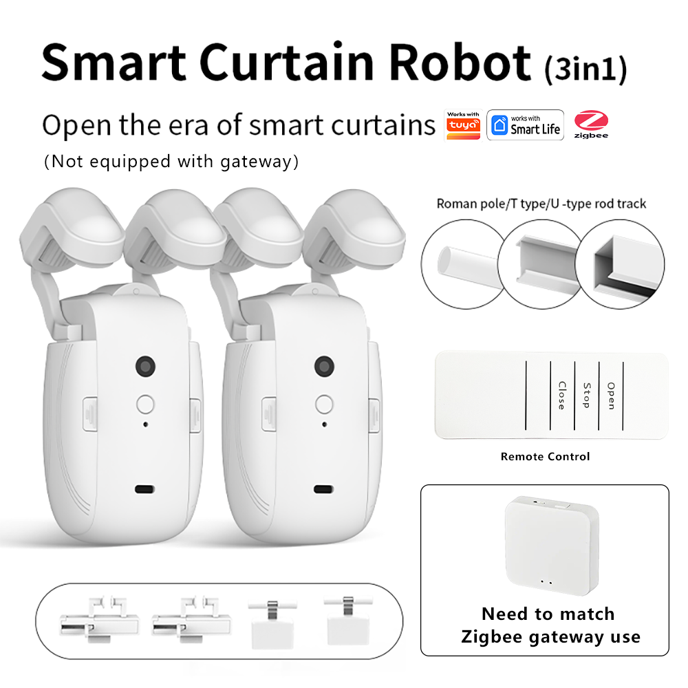 ZigBee 3 in1 smart electric cu - Curtain Motor ulasan dan harga