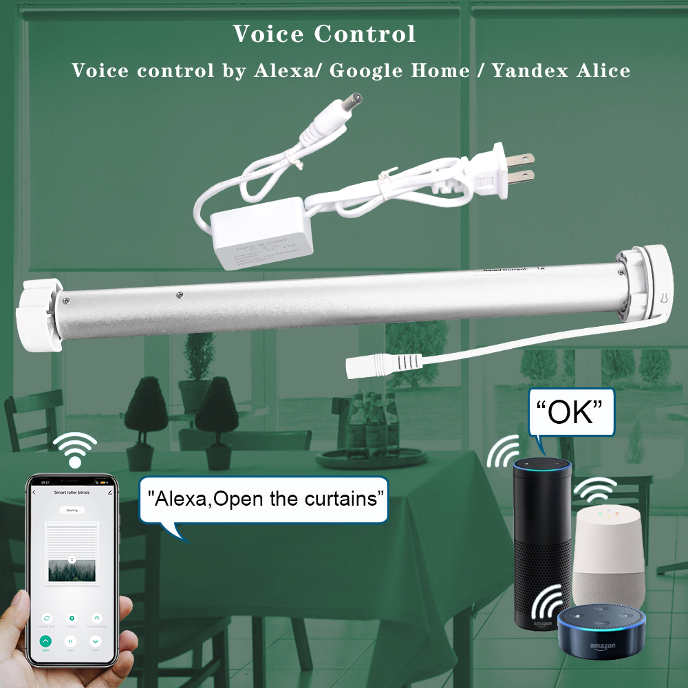 Tuya WiFi Mini Motorize Roller - Smart Home Youtube ulasan dan harga