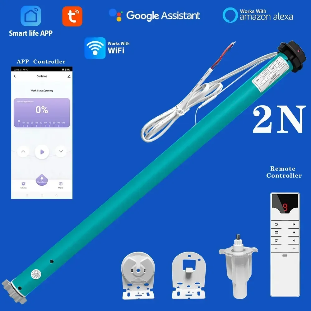 SZMYQ 25mm 2N Tuya Smart Curta - Curtain Motor ulasan dan harga