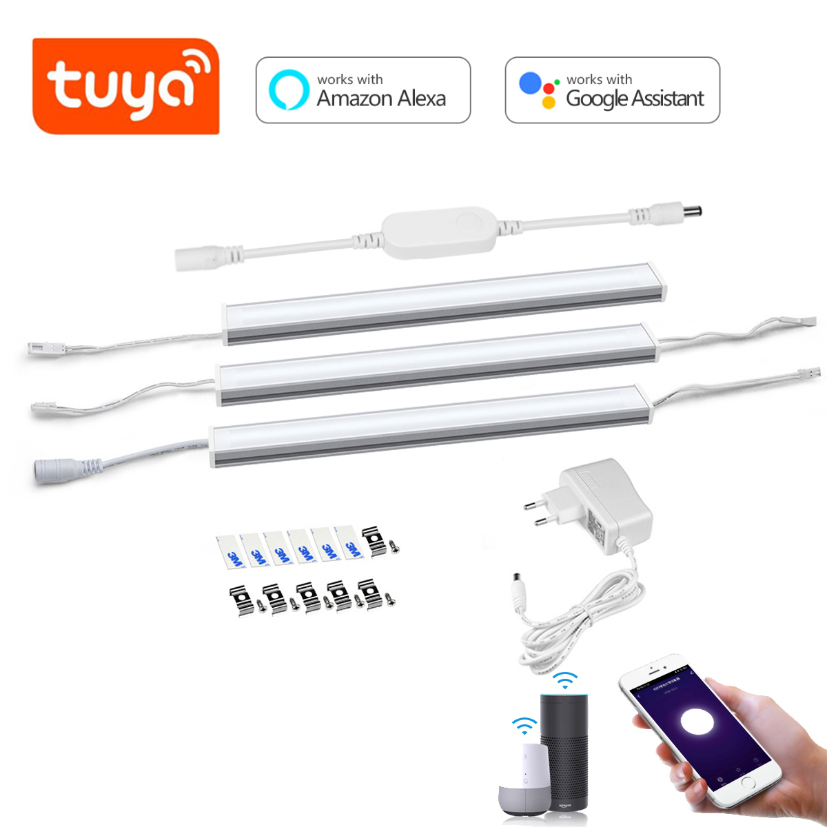 Smart Tuya Wifi Aluminum Bar L - Smart Home Kitchen ulasan dan harga