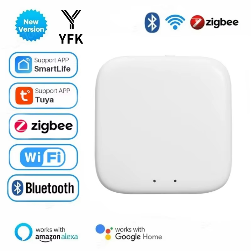 YFK Zigbee Gateway Hub Tuya Sm - Smart Home Hub Matter ulasan dan harga