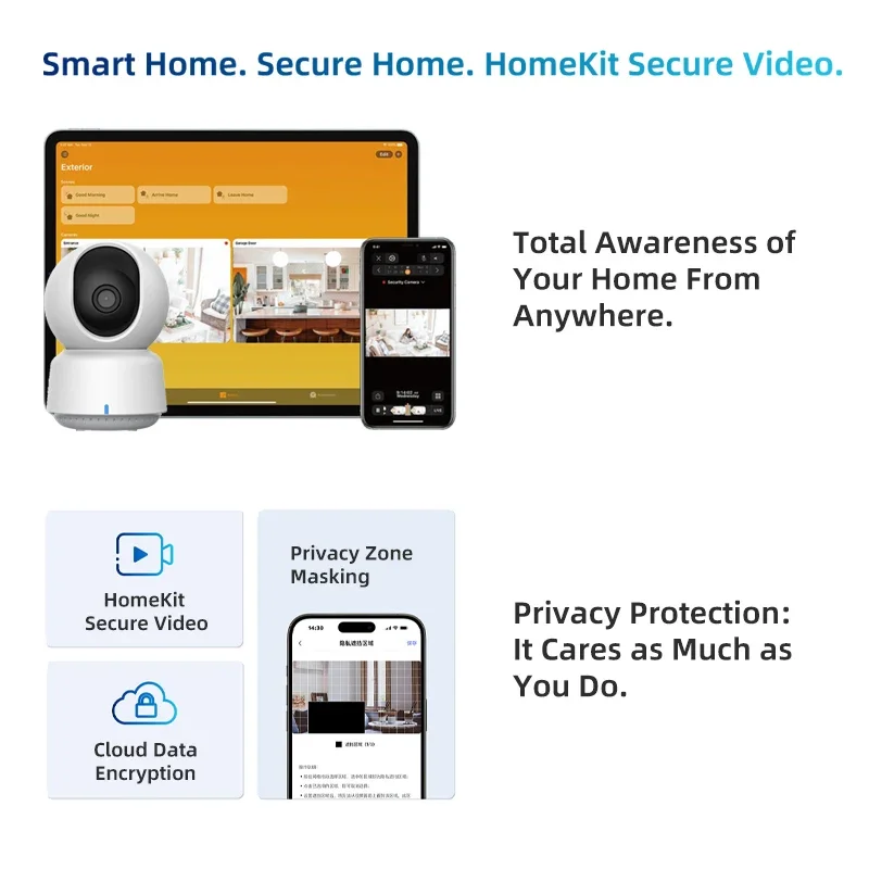 Original Aqara Smart Camera E1 - Smart Home Hub Matter ulasan dan harga