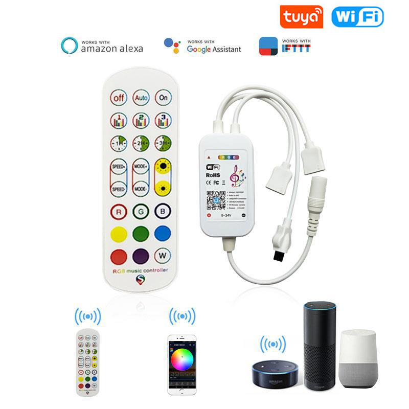 Tuya WiFi Smart LED Controller - Alexa Compatible Bulb ulasan dan harga