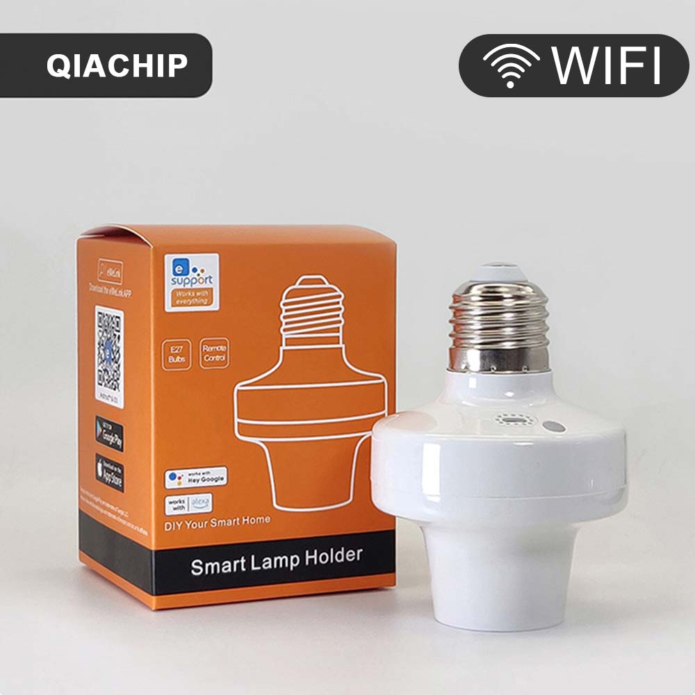EWelink E27 Lamp Holder Remote - Alexa Compatible Bulb ulasan dan harga