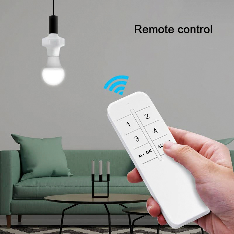 EWelink E27 Lamp Holder Remote - Alexa Compatible Bulb ulasan dan harga