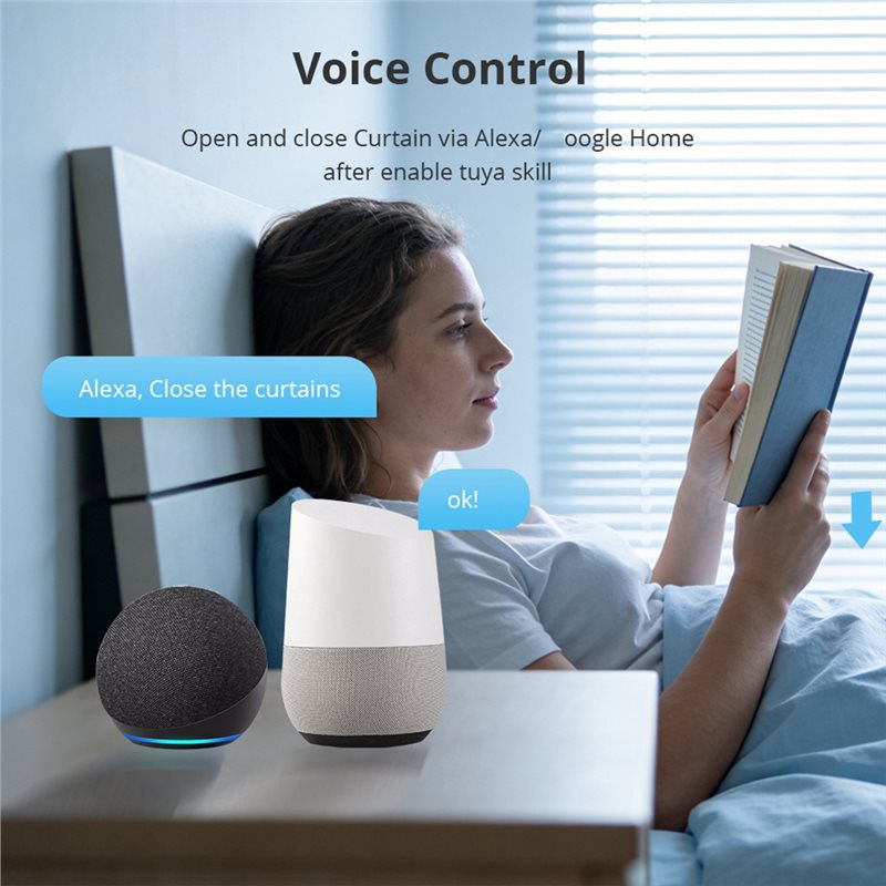 [NEWA08R】 Tuya Wifi Smart Roll - Smart Home Youtube ulasan dan harga