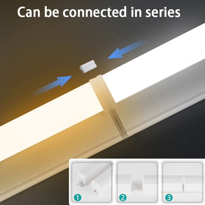 3 Colors Dimmable Led Tube Lig - Smart Home Kitchen ulasan dan harga