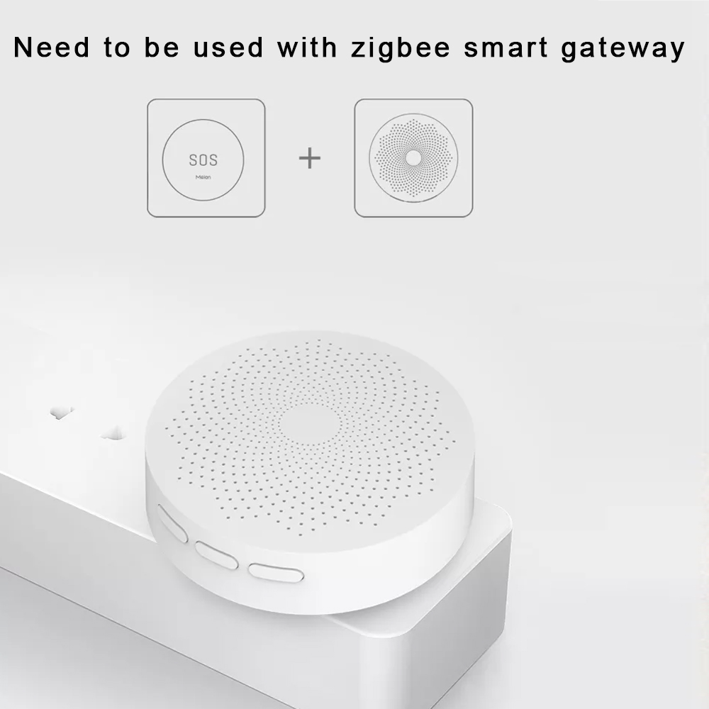 Meian Zigbee Tuya SOS Emergenc - Smart Home Living ulasan dan harga