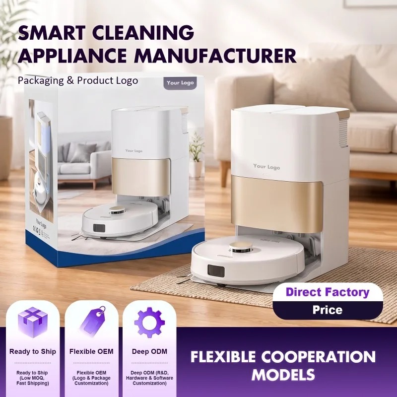 Robotic Vacuum Cleaner, Wet Dr - Smart Home Remote ulasan dan harga