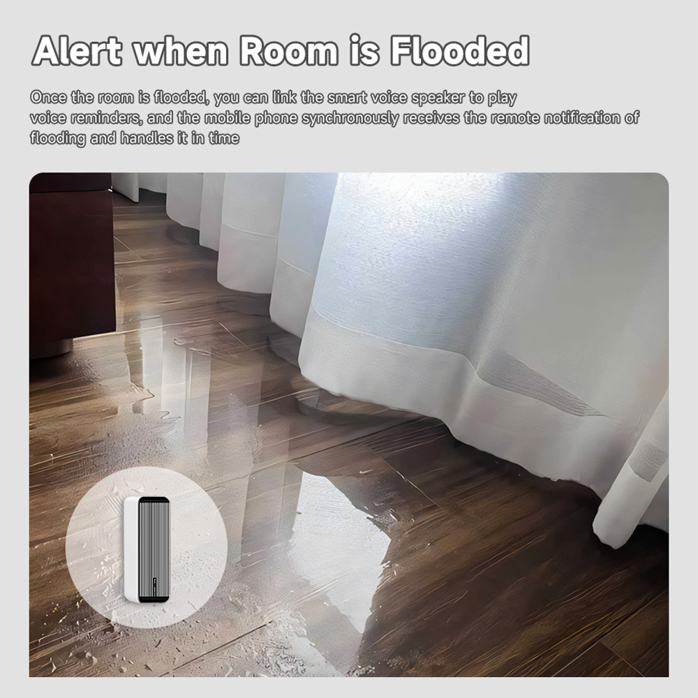 Tuya ZigBee Rain Sensor Tuya R - Smart Home Notifications ulasan dan harga