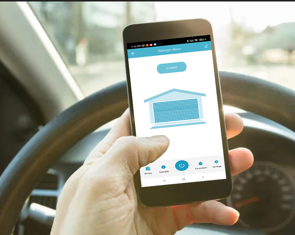 Smart Garage Door Opener Contr - Smart Home Living ulasan dan harga