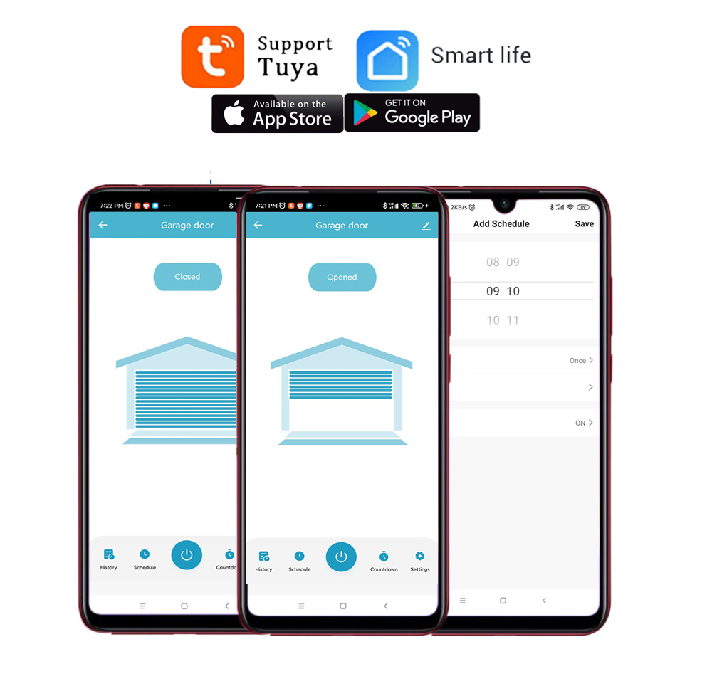 Smart Garage Door Opener Contr - Smart Home Living ulasan dan harga