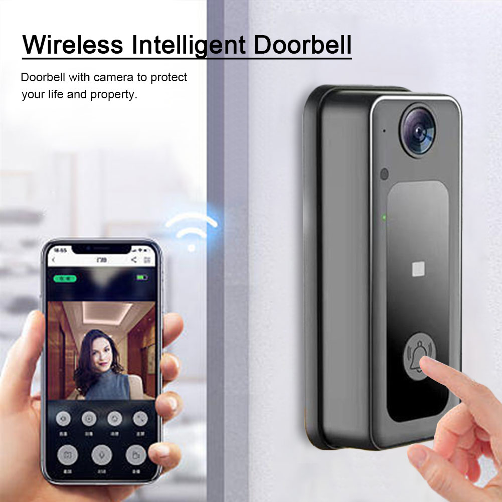 Wireless Camera Doorbell Two-W - Smart Home Living ulasan dan harga