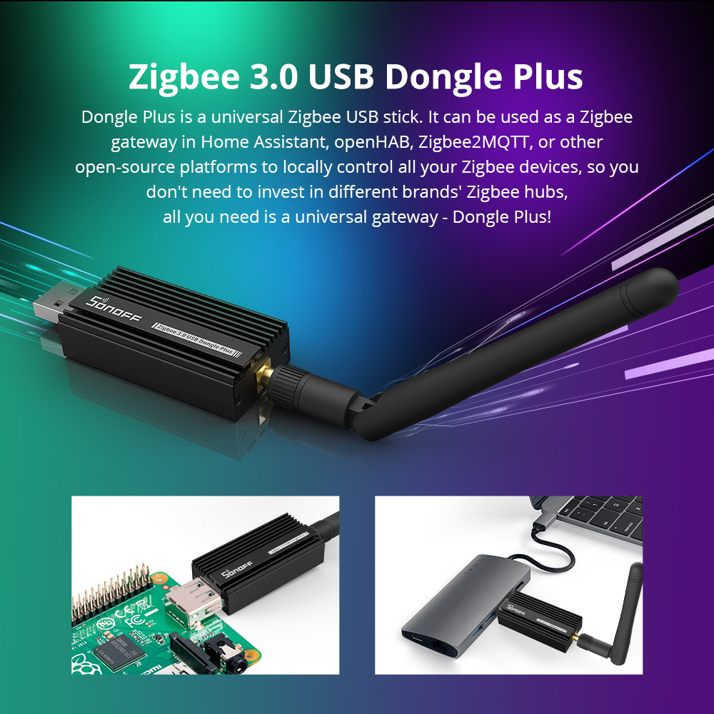 SONOFF Zigbee 3.0 USB Dongle P - Smart Home Living ulasan dan harga