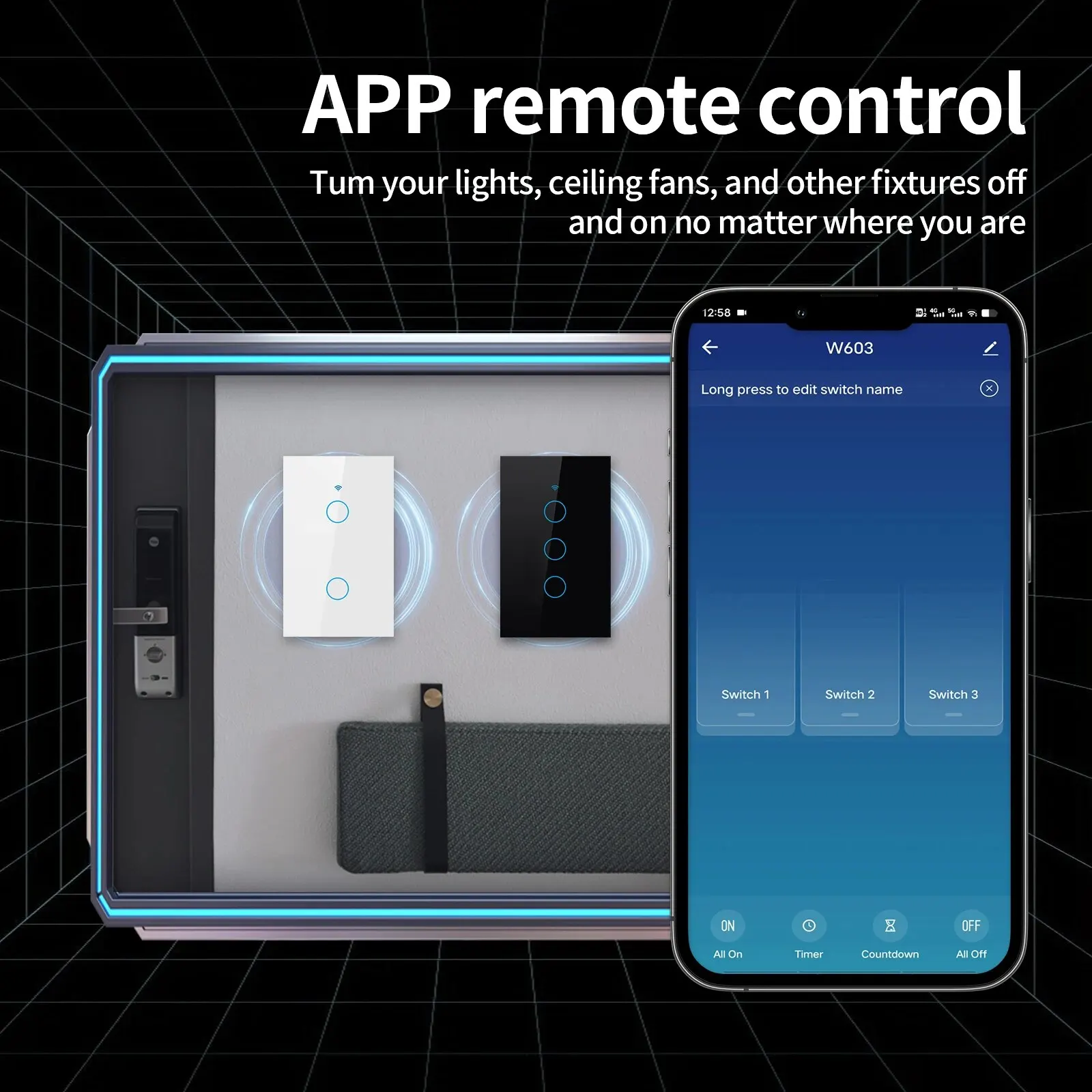 TNCE Tuya WiFi/Zigbee Smart Li - Smart Home Yale ulasan dan harga