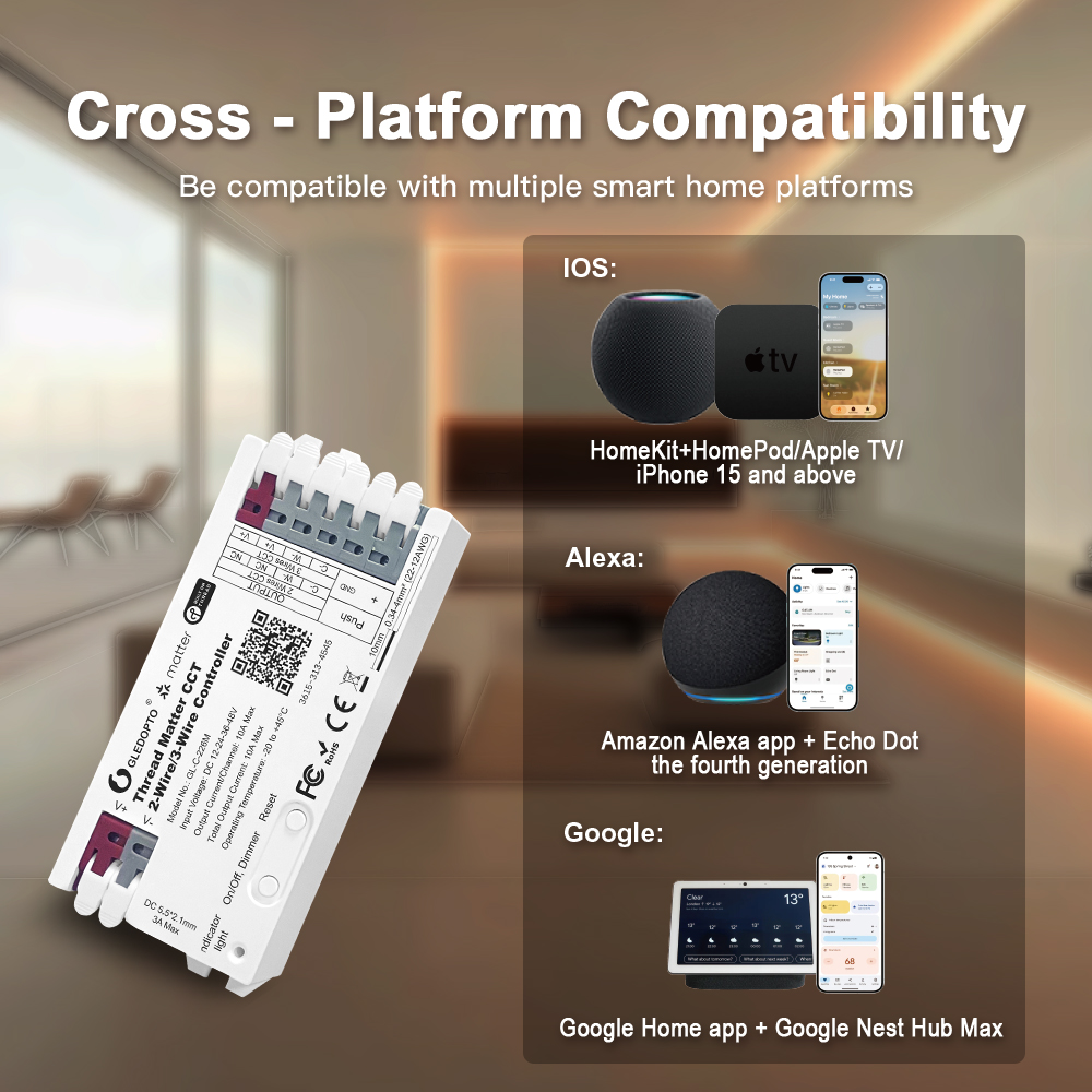 GLEDOPTO Thread Matter CCT PWM - Alexa Compatible Bulb ulasan dan harga