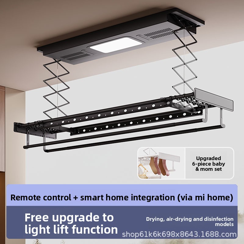 Electric Clothes Drying Rack — - Smart Home Remote ulasan dan harga