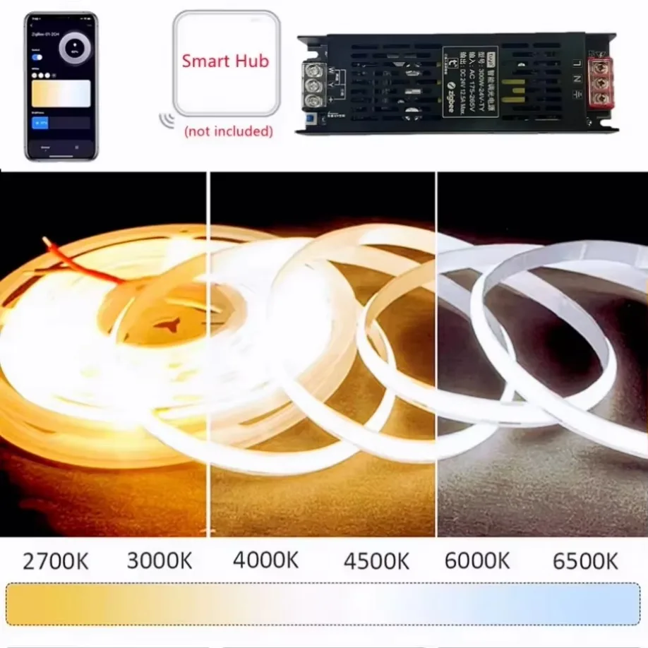 DC 24V LED Power Supply Dimmer - Alexa Compatible Bulb ulasan dan harga