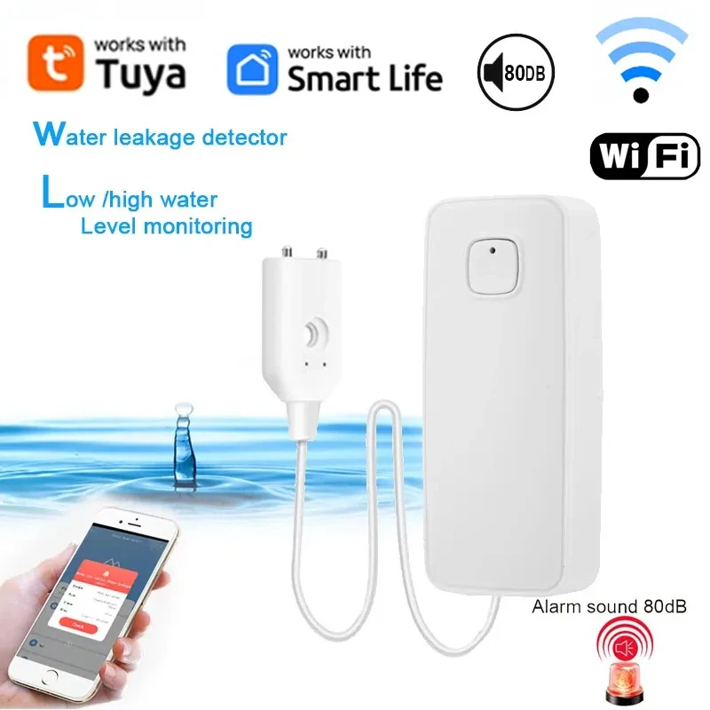 Tuya Smart Home WiFi Water-Lea - Smart Home Notifications ulasan dan harga