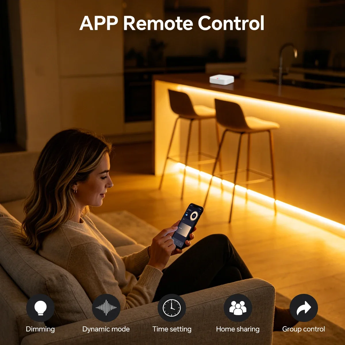 Zigbee 3.0 24V Neon LED Strip  - Smart Home Kitchen ulasan dan harga