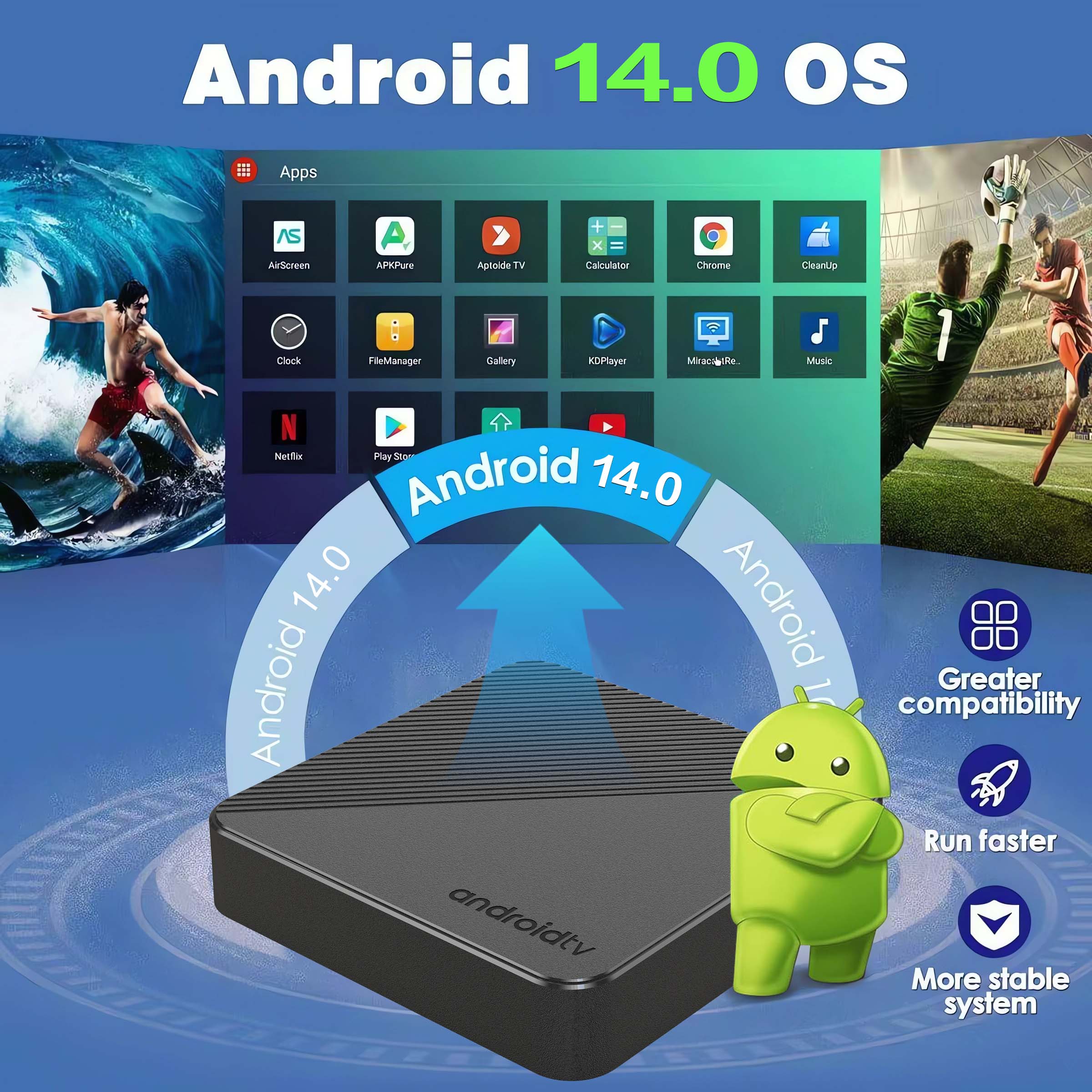Android14 TV Box Smart Home Th - Smart Home Youtube ulasan dan harga