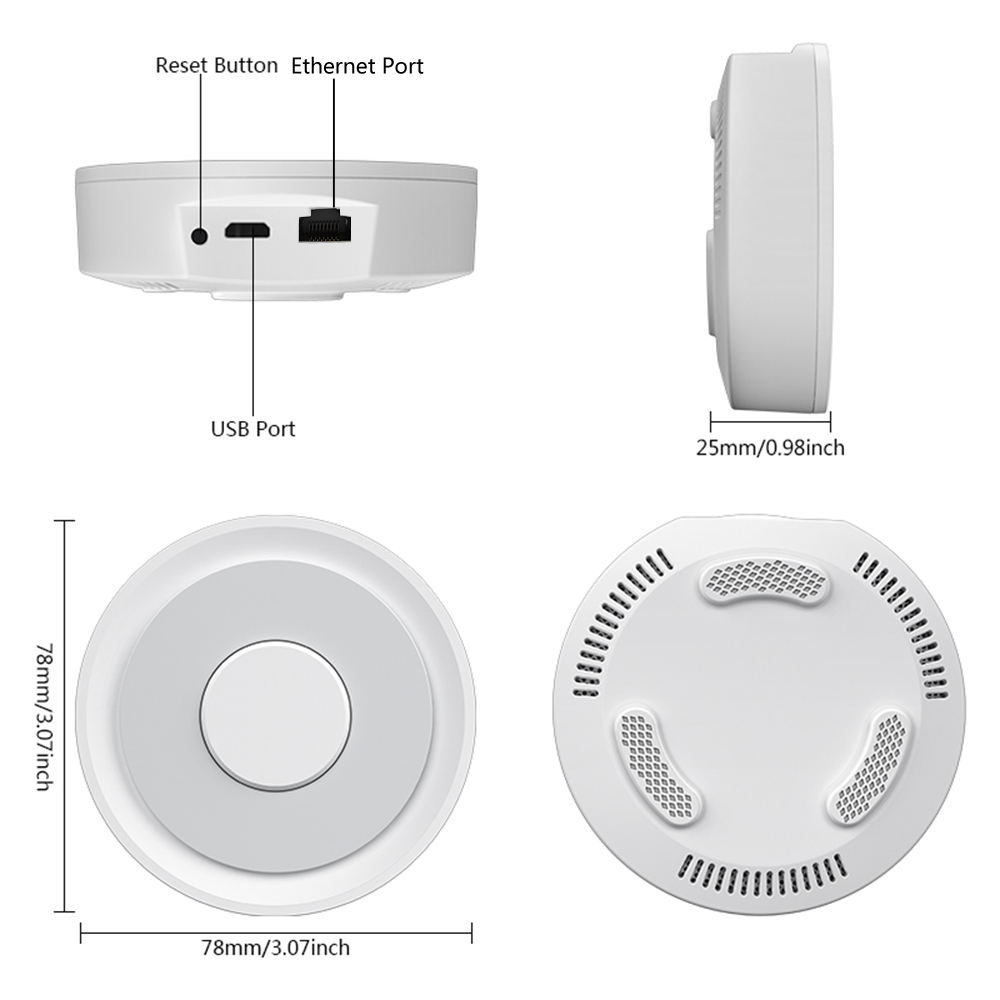 Tuya ZigBee Smart Gateway Home - Smart Home Hub Matter ulasan dan harga