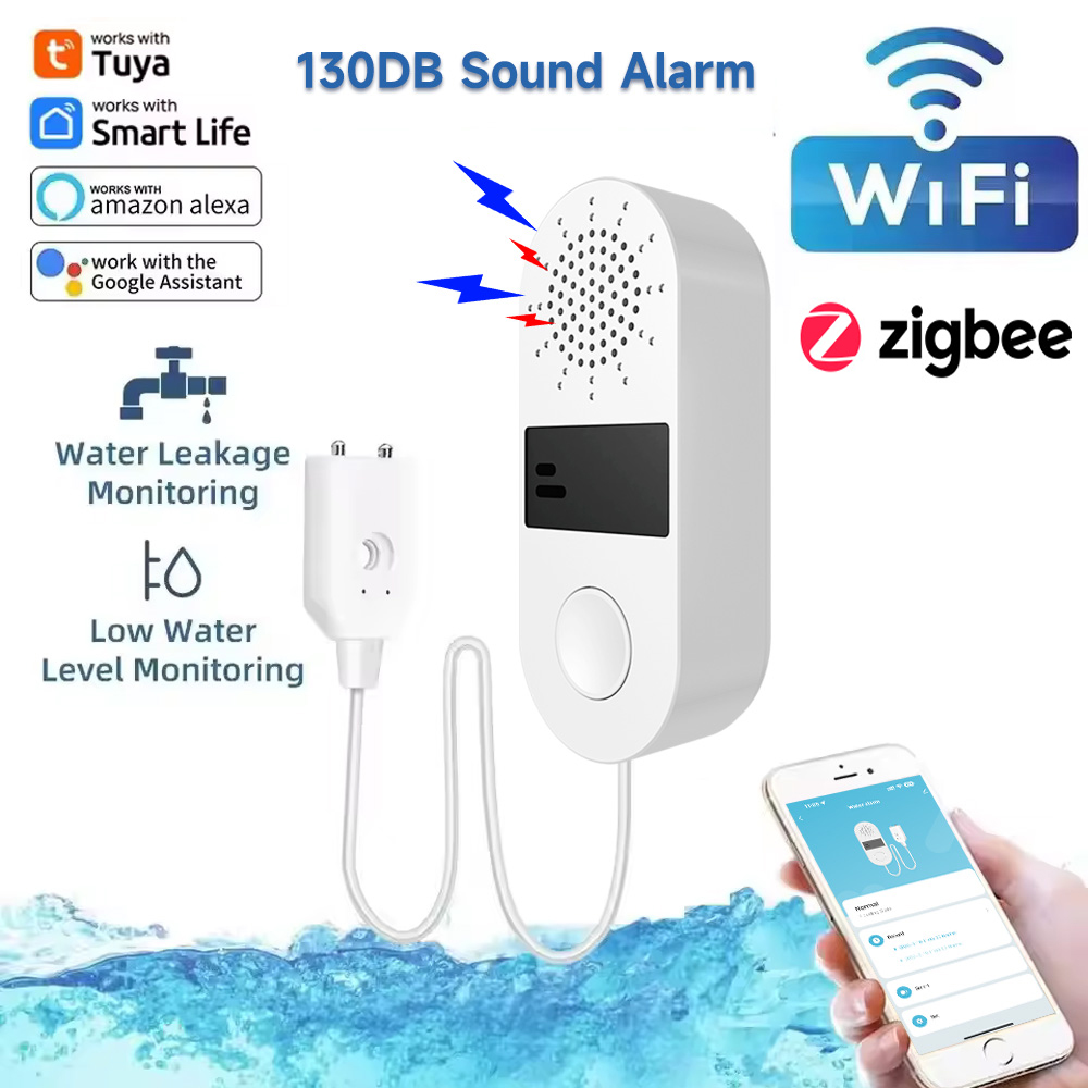 Tuya WiFi Water Leak Sensor Zi - Smart Home Notifications ulasan dan harga