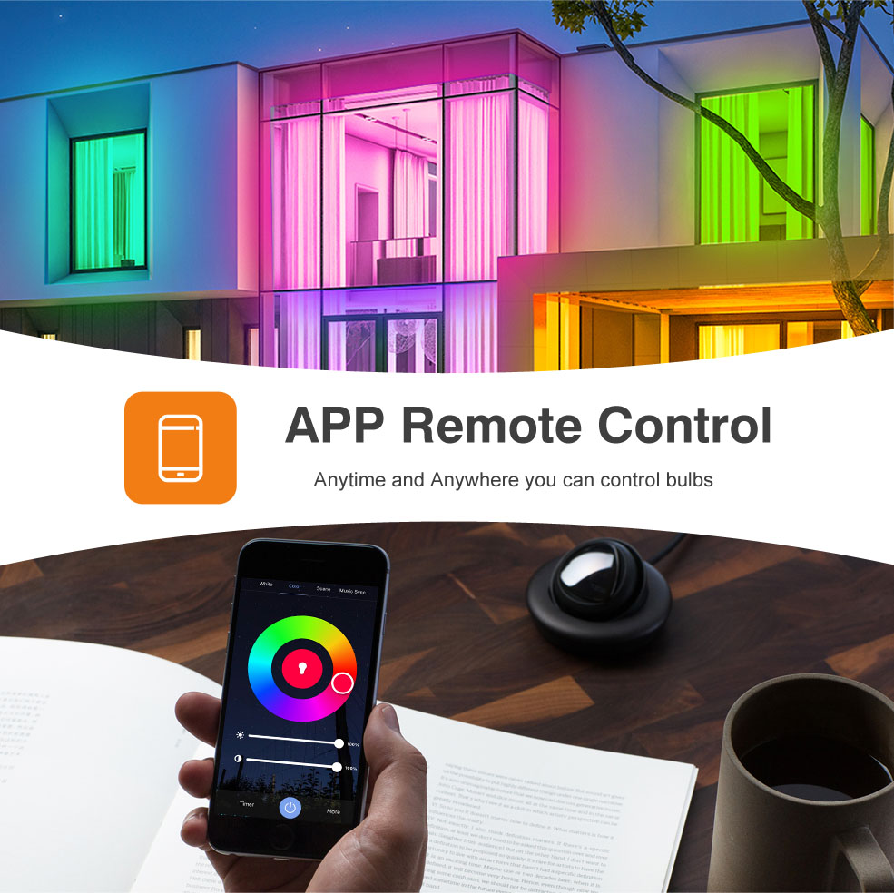 Tuya Wifi/Bluetooth Smart Bulb - Alexa Compatible Bulb ulasan dan harga