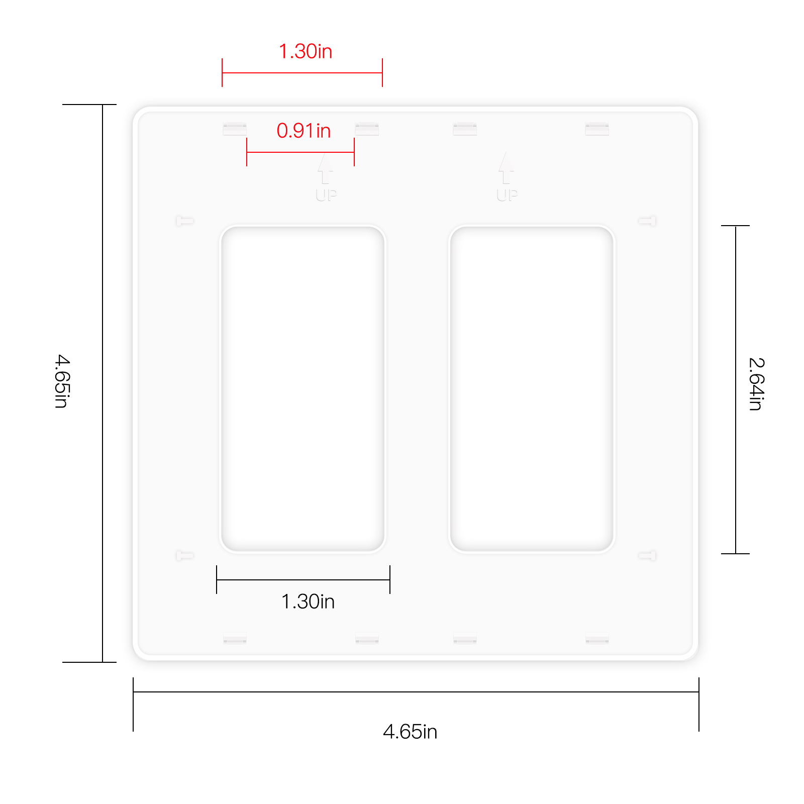 US、EU Type Switch Panel 2/3/4  - Smart Home Kitchen ulasan dan harga